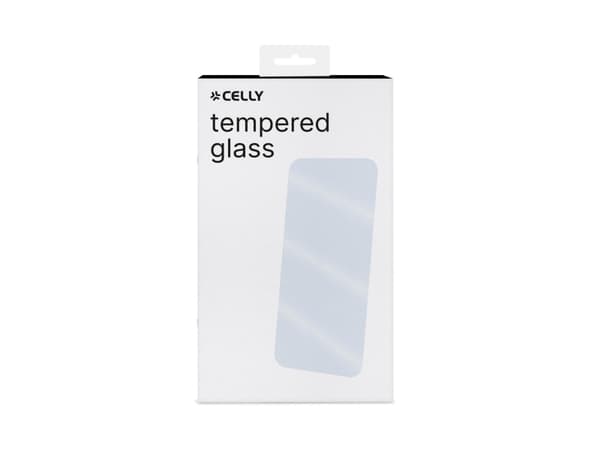 Celly Easy - Skärmskydd för mobiltelefon - glas - för Apple iPhone 15 Plus