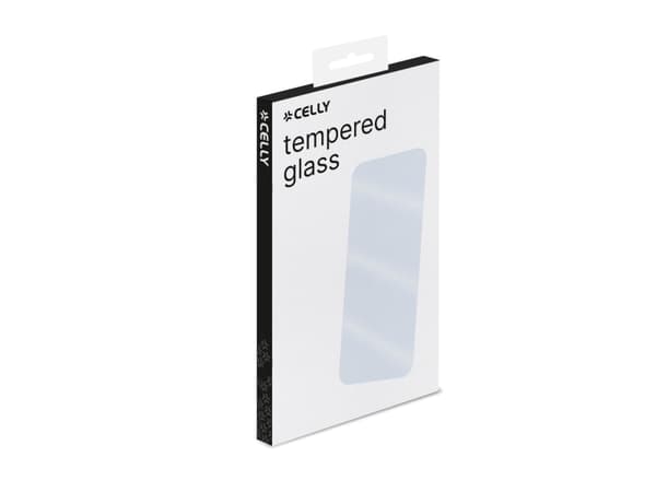 Celly Easy - Skärmskydd för mobiltelefon - glas - för Apple iPhone 15 Plus