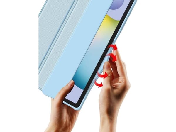 Dėklas Dux Ducis Toby Samsung P610/P615/P613/P619 Tab S6 Lite 10.4 juodas