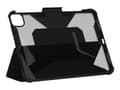 Miniatyrbilde 4 av 5: UAG Rugged Case for Apple iPad Air 10.9-inch (2022) - Plyo Black/Ice - Lommebok for nettbrett - svart, is - 10.9" - for Apple 10.9-inch iPad Air (4th
