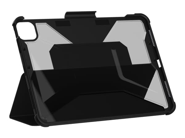 UAG Rugged Case for Apple iPad Air 10.9-inch (2022) - Plyo Black/Ice - Lommebok for nettbrett - svart, is - 10.9" - for Apple 10.9-inch iPad Air (4th