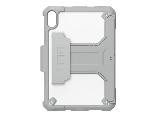 UAG Rugged Case for iPad Mini (6th Gen 2021) [6.3-in] - Scout White/Gray - Baksidesskydd för surfplatta - robust - antimikrobiell - vit/grå - för App