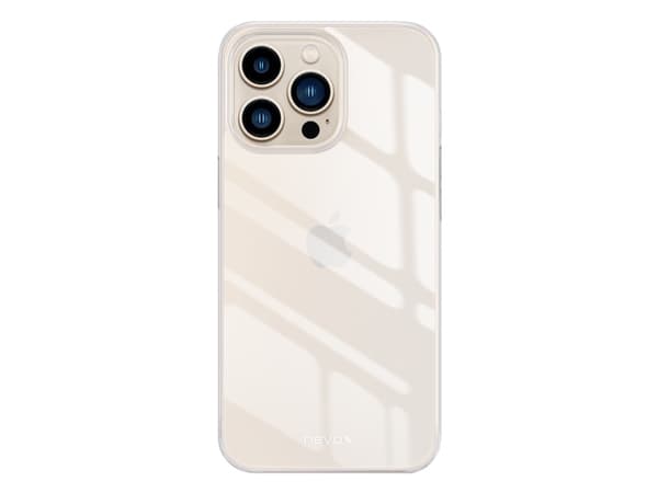 nevox StyleShell Flex, suojakuori, Apple, iPhone 15 Pro, 15,5 cm (6.1"), läpinäkyvä