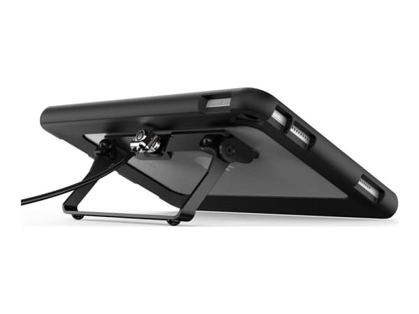 Compulocks iPad 10.9" 10th Gen Secured Kickstand - Stötsskydd för surfplatta - fällbart ställ - gummi - svart - för Apple 10.9-inch iPad (10:e genera