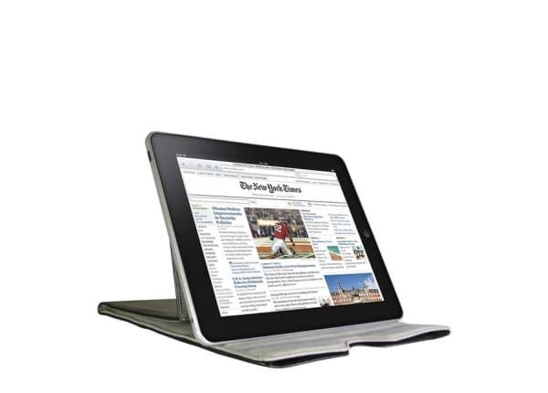 Inter-Tech CobaNitrox DO-41 - Skydd för surfplatta - läder - svart