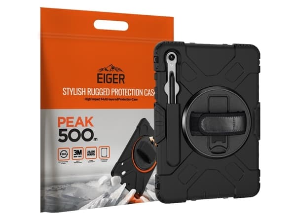 Eiger Peak 500m Case Galaxy Tab S9 schwarz - Tablet (EGPE00163)