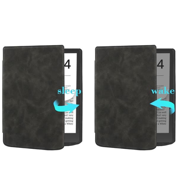 Leserveske til Pocketbook InkPad 4 7.8" PB700 - Svart