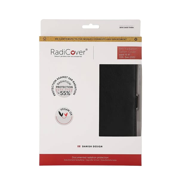 Radicover Strålingsbeskyttende Tablet Cover PU iPad 10,9" 10th Gen