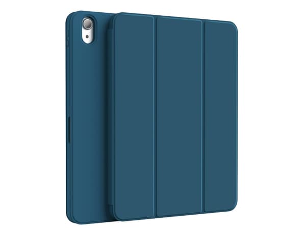 Celly BOOKMAG - Flip cover tabletille - irrotettava, magneettinen - polyuretaani - sininen - Apple 10.2-tuumaiseen iPadiin (7th gen, 8th gen, 9th gen