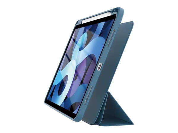 Celly BOOKMAG - Lommebok for nettbrett - detachable, magnetic - polyuretan - blå - for Apple 10.9-inch iPad Air (4. generasjon, 5. generasjon)