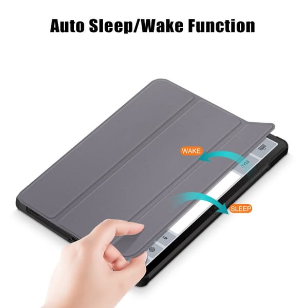 Samsung Galaxy Tab S9 Fodral Tri-fold Grå