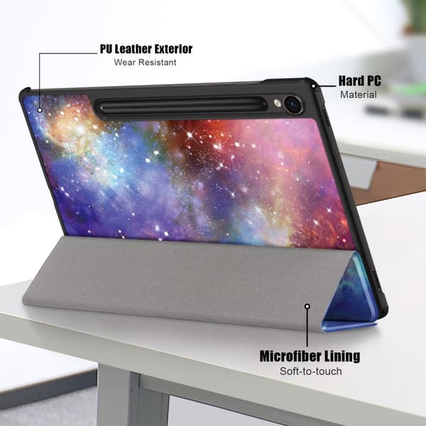 Samsung Galaxy Tab S9 Fodral Tri-fold Stjärnhimmel