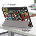 Miniatyrbild 8 av 10: Samsung Galaxy Tab S9 Fodral Tri-fold Graffiti