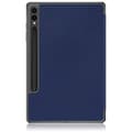 Miniatyrbild 10 av 10: Samsung Galaxy Tab S9 Plus Fodral Tri-fold Mörkblå
