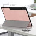 Miniatyrbild 8 av 10: Samsung Galaxy Tab S9 Ultra Fodral Tri-fold Rosa
