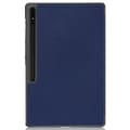Miniatyrbild 10 av 10: Samsung Galaxy Tab S9 Ultra Fodral Tri-fold Mörkblå