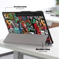 Miniatyrbild 8 av 10: Samsung Galaxy Tab S9 Ultra Fodral Tri-fold Graffiti