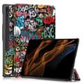 Miniatyrbild 1 av 10: Samsung Galaxy Tab S9 Ultra Fodral Tri-fold Graffiti