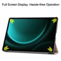 Miniatyrbild 4 av 9: Samsung Galaxy Tab S9 FE Plus Fodral Tri-fold Rosa