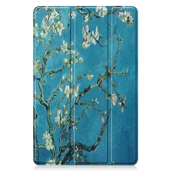 Samsung Galaxy Tab S9 FE Fodral Tri-fold Körsbärsblommor