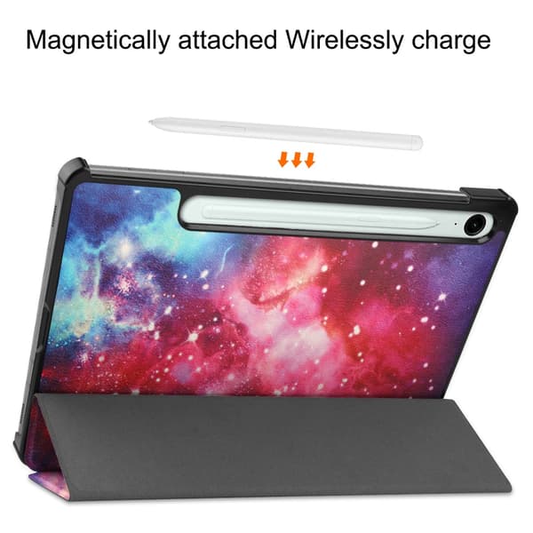 Samsung Galaxy Tab S9 FE Fodral Tri-fold Stjärnhimmel