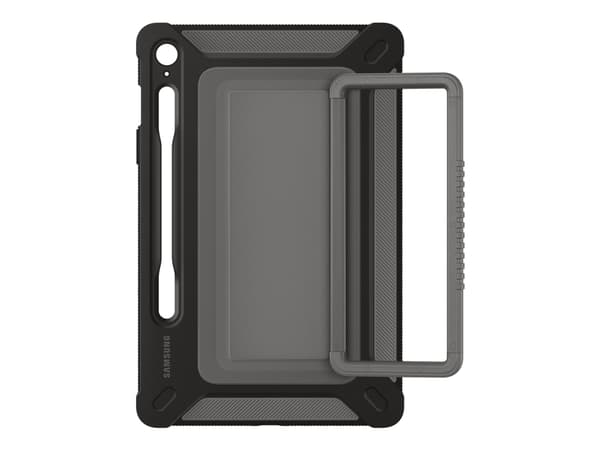Samsung EF-RX510 - Baksidedeksel for nettbrett - robust - utendørs - titan - for Galaxy Tab S9 FE