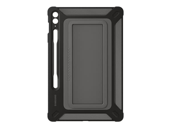 Samsung EF-RX610 - Baksidedeksel for nettbrett - robust - utendørs - titan - for Galaxy Tab S9 FE+