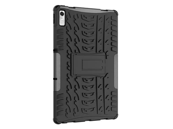 eSTUFF Portland - Baksidedeksel for nettbrett - robust - polykarbonat, termoplast-polyuretan (TPU) - svart - for Lenovo Tab P11 (2nd Gen)