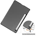 Miniatyrbild 4 av 9: Slim Fit Cover Fodral Till Samsung Galaxy Tab S9 FE - Grå