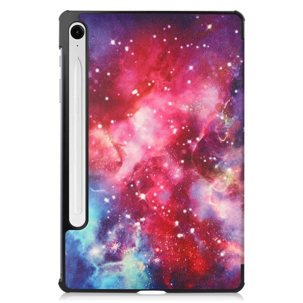 Trifoldet stativ Smart Taske til Samsung Galaxy Tab S9 FE