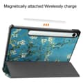 Miniatyrbild 7 av 8: Slim Fit Cover Fodral Till Samsung Galaxy Tab S9 FE - Blossom