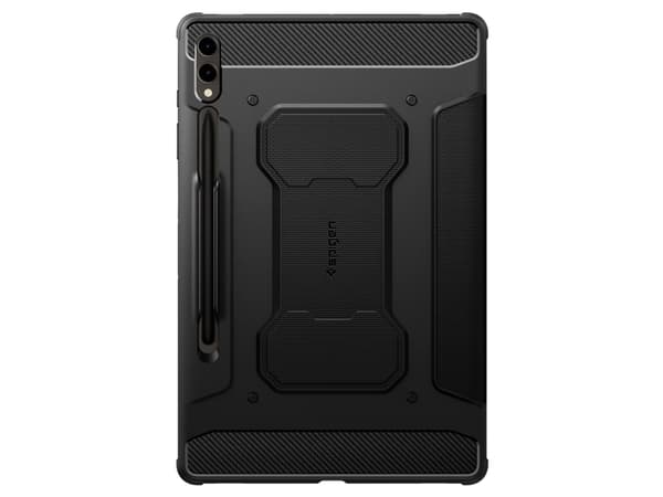 Spigen Rugged Armor Pro, Flip case, Samsung, Galaxy Tab S9 Plus, 31,5 cm (12.4"), 392 g