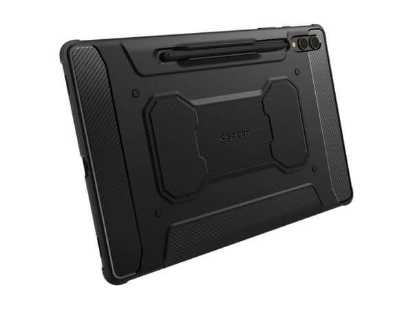 Spigen Rugged Armor Pro, Flip case, Samsung, Galaxy Tab S9 Plus, 31,5 cm (12.4"), 392 g