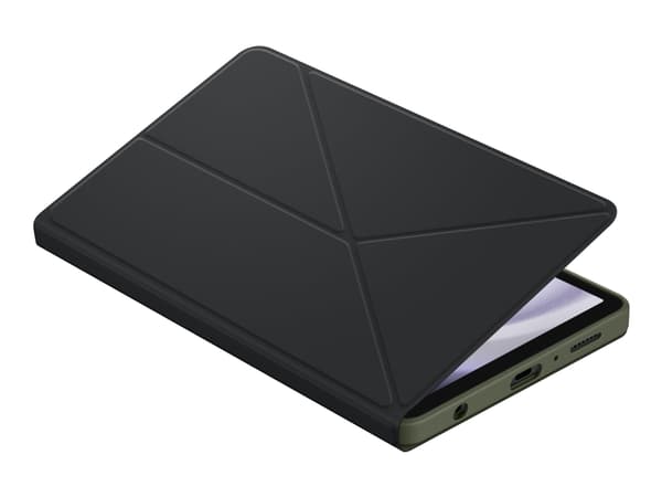 Samsung EF-BX110 - Vikbart fodral för surfplatta - svart - för Galaxy Tab A9