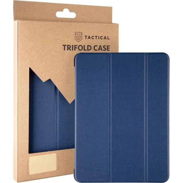 Tactical Book Tri Fold Fodral för Samsung Galaxy TAB A9+ 11&amp;#039;&amp;#039; Blå