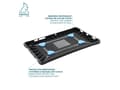 Miniatyrbilde 4 av 5: Mobilis PROTECH - Baksidedeksel for nettbrett - med stativ og håndstropp, forsterket - svart - for Microsoft Surface Go, Go 2, Go 3