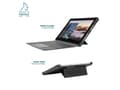 Miniatyrbilde 5 av 5: Mobilis PROTECH - Baksidedeksel for nettbrett - med stativ og håndstropp, forsterket - svart - for Microsoft Surface Go, Go 2, Go 3
