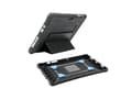 Miniatyrbilde 2 av 5: Mobilis PROTECH - Baksidedeksel for nettbrett - med stativ og håndstropp, forsterket - svart - for Microsoft Surface Go, Go 2, Go 3