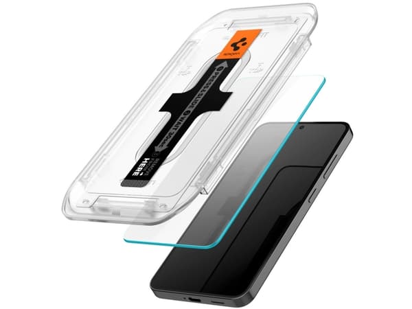 Spigen GLAS.tR EZ Fit - Skärmskydd för mobiltelefon - glas - för Samsung Galaxy S24
