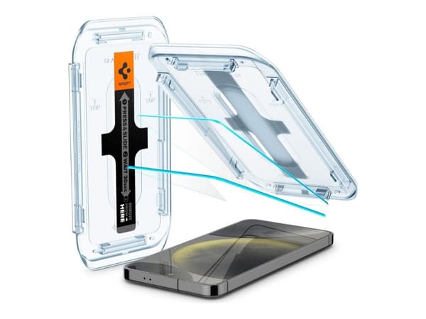 Spigen GLAS.tR EZ Fit - Skärmskydd för mobiltelefon - glas - för Samsung Galaxy S24
