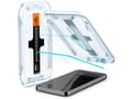 Miniatyrbild 3 av 5: Spigen GLAS.tR EZ Fit - Skärmskydd för mobiltelefon - glas - för Samsung Galaxy S24+