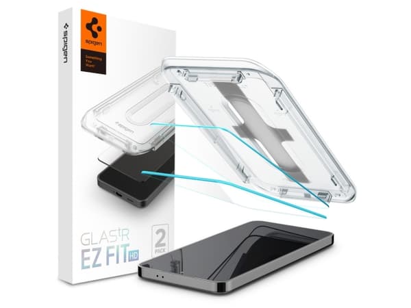 Spigen GLAS.tR EZ Fit - Skärmskydd för mobiltelefon - glas - för Samsung Galaxy S24+