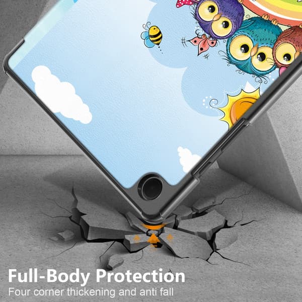 Samsung Galaxy Tab A9 Plus Fodral Tri-fold Ugglor