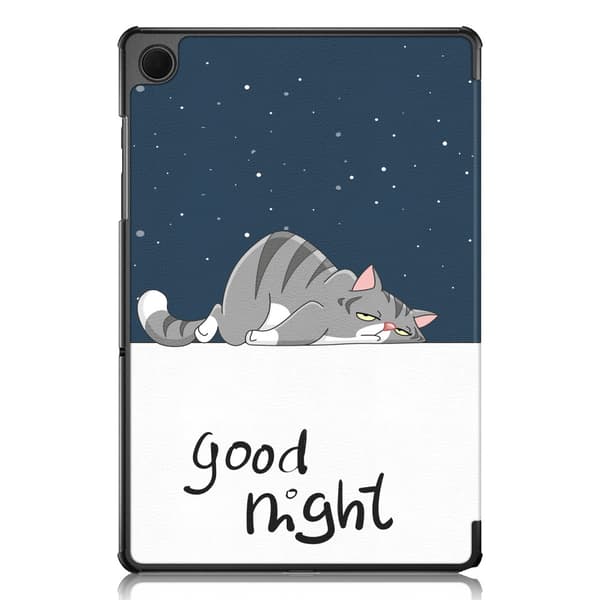 Samsung Galaxy Tab A9 Plus Fodral Tri-fold Katt