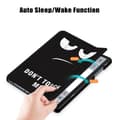 Miniatyrbild 4 av 10: Samsung Galaxy Tab A9 Plus Fodral Tri-fold Don't Touch Me
