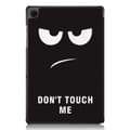 Miniatyrbild 10 av 10: Samsung Galaxy Tab A9 Plus Fodral Tri-fold Don't Touch Me