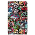 Miniatyrbild 8 av 9: Samsung Galaxy Tab A9 Fodral Tri-fold Graffiti