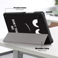 Miniatyrbild 5 av 9: Samsung Galaxy Tab A9 Fodral Tri-fold Don't Touch Me