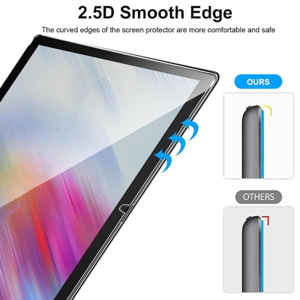 Heltäckande Edge Skärmskydd Samsung Galaxy Tab A9 Plus