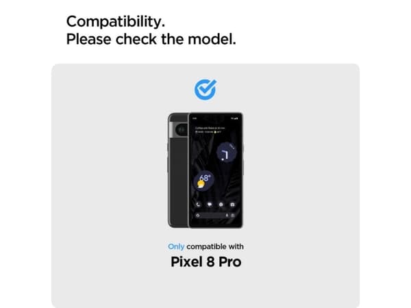 Spigen GLAS.tR AlignMaster, Google, Google Pixel 8 Pro (2023), Naarmuuntumaton, Iskunkestävä, Musta, Läpinäkyvä, 2 kpl